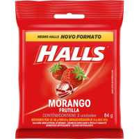 imagem de Bala Halls Drops Morango Com 3