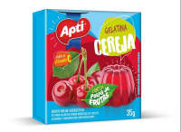 imagem de Gelatina Apti Cereja 20G