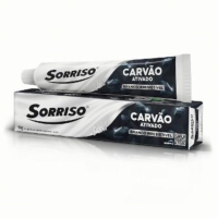 imagem de Creme Dental Sorriso Carvao Ativado 90G