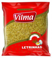 imagem de Macarrao Vilma Ovos Letrinhas 500G