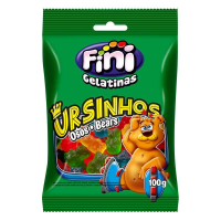 imagem de Bala Fini Gel Ursinhos Brilho 100G