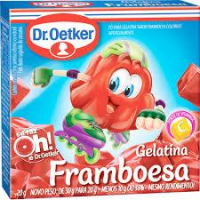 imagem de Gelatina Dr Oetker Framboesa 20G