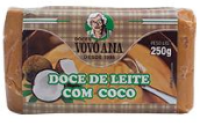 imagem de Doce De Leite Vovo Ana Com Coco Barra 250G