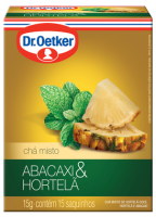 imagem de Cha Dr Oetker Abacaxi/Hortela 10G Com 10