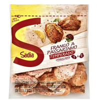 imagem de Carne Frango Sadia A Pass Tempero Congelado Pacote 1Kg