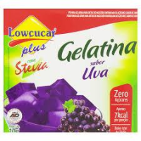 imagem de GELATINA LOWCUCAR ZERO STEV PLUS UVA 10G