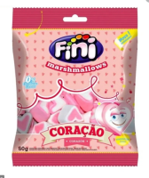 imagem de Marshmallow Fini Baunilha Coracao 80G