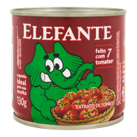 imagem de Extrato De Tomate Cica Elefante Lata 130G