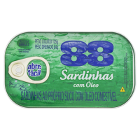 imagem de SARDINHA 88 EM OLEO 125G