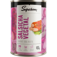 imagem de Salsicha Superbom Vegetal 400G