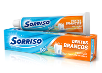 imagem de Creme Dental Sorriso Dentes Brancos 120G