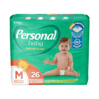 imagem de Fralda Personal Jumbo Baby Prot/Sec Med 26