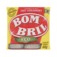 imagem de Esponja Aco Bombril 60G Com 8 Eco