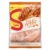 imagem de Carne Frango Sadia Filez Peito Bandeija 1Kg