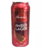 imagem de Cerveja Bruder Red Lager 473Ml