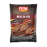 imagem de Carne Frango Pif Paf Meio Asa Tempero Pacote 1Kg