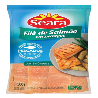 imagem de Peixe Seara File Salmao Congelado 500G