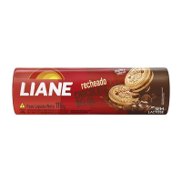 imagem de Biscoito Liane Recheado Chocolate Belga Sem Lactose 115G